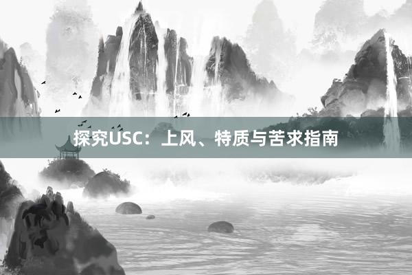 探究USC：上风、特质与苦求指南